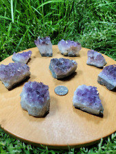 Natural Amethyst Quartz Geode Crystal Cluster Healing Specimen USA Seller picture