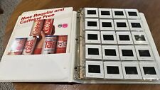 Vintage 1982-1983 Marketing Slides For Introduction Of Caffeine Free Coke & Tab picture