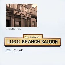 Longbranch Saloon Gunsmoke Marshal Dillon hand painted sign REPLICA picture