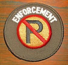 GEMSCO NOS Vintage Patch NYC DOT PARKING ENFORCEMENT NYPD NYC NY - Original 1984 picture