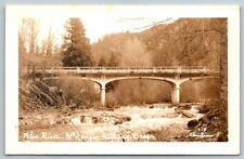 RPPC Real Photo Postcard - Blue River - McKenzie Highway, Oregon picture