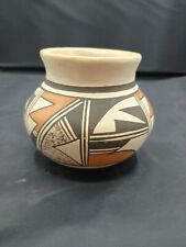 Vintage Pauline Setalla Hopi Native American Handmade Clay Pot picture