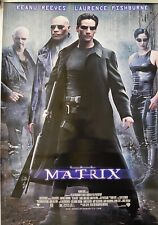 Keanu Reeves  Laurence  Star in THE MATRIX  27 x 40 Movie poster picture