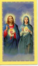SACRED HEART PRAYER - Laminated  Holy Cards.  QUANTITY 25 CARDS picture