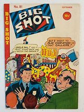 Big Shot #81 (1947) Columbia Pub Dixie Dugan-Skyman-Mickey Finn-Tony Trent VG/FN picture
