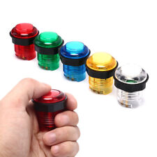 5pcs Arcade HAPP 5V Lit Illuminated Push Button & Built-in LED Lamp Microswitch picture
