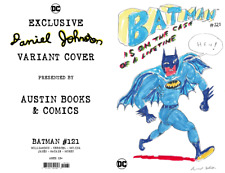 BATMAN #121 F Variant Daniel Johnston AUSTIN BOOKS EXCLUSIVE  picture