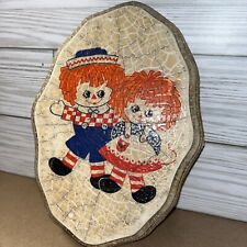 vintage raggedy ann and andy collectibles Plaque picture
