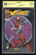 X-Force #2 CBCS NM+ 9.6 Signed Rob Liefeld 2nd Appearance of Deadpool picture