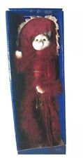 Katherine's Collection Cat Pom Pom Wand in burgundy picture