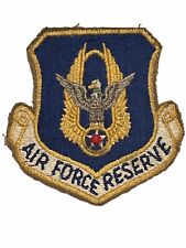 USAF US Air Force Reserve Patch Insignia Crest Military Badge Vintage picture