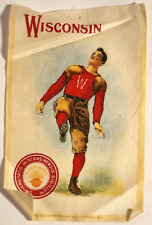 1910 S22 MURAD COLLEGE SILK WISCONSIN UNVERSITY FOOTBALL picture
