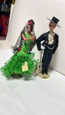 Vintage- 1960's Marin Chiclana Spanish Flamingo Flamenco Dancers Made In Spain picture