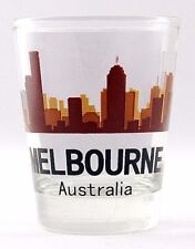 MELBOURNE AUSTRALIA SUNSET SKYLINE SHOT GLASS SHOTGLASS picture
