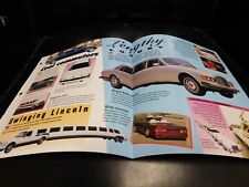 Ultra Luxury 1957 Bel Air Limo, Grand Wagoneer Literature Brochure Photo Poster picture