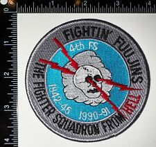 USAF 4th Fighter Squadron From Hell Fightin’ Fuujins 1942-45 1990-91 Patch picture