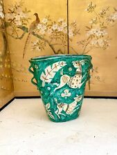 Amalfi Italy Signed Vintage Mid Century Ceramic Vase M. Dilieto One of a Kind picture
