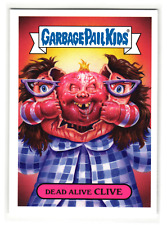 DEAD ALIVE CLIVE (6a) 2019 Garbage Pail Kids Dead Alive 1992 'Braindead' Sticker picture