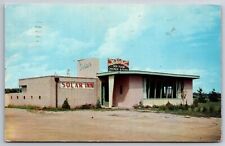 Ames Iowa~Solar Inn Restaurant~Roadside~1957 Postcard picture