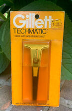Vintage Gillette Techmatic Adjustable Band Razor - Unopened New Old Stock Schick picture
