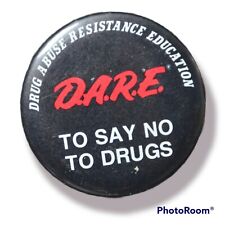 Vintage DARE Drug Abuse Resistance Education Pin - 1990s picture