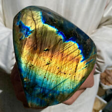 3lb Natural Labradorite Quartz Crystal Freeform Mineral Specimen Healing picture