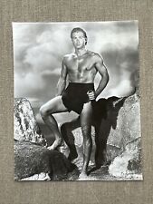 Vintage Lex Barker TARZAN Photograph : Oiled Up Hollywood Stud Muffin 8x10 picture