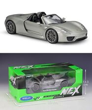 WELLY 1:18 Porsche 918 Spyder Alloy Diecast vehicle Car MODEL Gift Collection picture