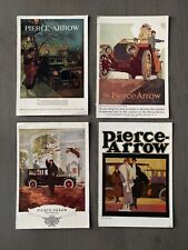 Vintage 1987 Lot of 4 Unused The Pierce-Arrow Company Postcards Junk Drawer picture