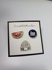 Love Your Melon Lapel Pin Set Of 3 picture