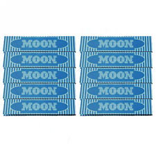 10 Booklets Moon Rice Rolling Papers 108mm King Size Slim Cigarette Tobacco picture