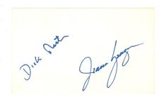VOYAGER CREW - SIGNED CARD SIGNED JEANA YEAGER, DICK RUTAN, ROUND THE WORLD picture
