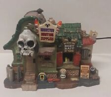 Lemax, Monster Hunting Supplies Village, Lights Up & Works picture