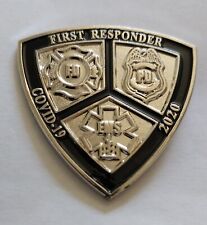2020 MULTI-AGENCY FD / EMS / EMT /RESCUE / POLICE / PD FIRST RESPONDER PIN picture