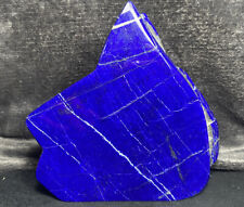 Lapis Lazuli free forms grade A geode 2.9kg 1PCs Crystals tumbles block bookend picture