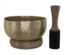 Antique - singing bowl - Tibetan - Thadobati Kopre 18.5 cm - 144 Hz-820gr 26206 picture