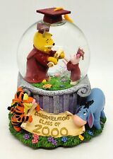 Disney's Winnie the Pooh Graduation Class of 2000 Musical Snow Globe  picture