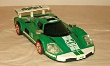 2009 HESS Race Car Green With Electronic Lights Pull Back Action Accessory picture