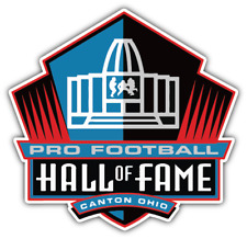 Pro Football Hall of Fame NFL Football Car Bumper Notebook Sticker Decal 5