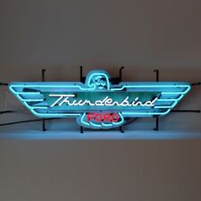 FORD THUNDERBIRD NEON SIGN WITH BACKING picture