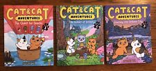 Cat & Cat Adventures-Full Set Vols. 1-3-Graphic Novels Great For Teens and Kids picture
