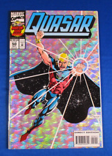 Quasar # 50 Marvel Comics 1993 Foil Cover NM Condition Very Nice Book picture