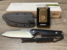 Civivi Kelper Fixed Blade Knife W/ Sheath C2109C With FREE Limited Zippo Lighter picture