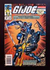 G.I. JOE #150 Newsstand UPC Edition Snake Eyes Cobra Commander Marvel 1994 picture
