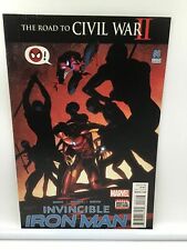 2016 Marvel Comics Invincible Iron Man The Road to Civil War 2 picture