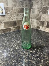 Vintage 1970’s, RC Royal Crown Fluted 12 Oz Collectable Green Glass Bottle picture