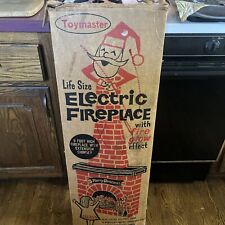 Toymaster life size electric fireplace picture