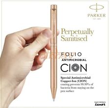 Parker Folio Anti Microbial Copper Ion Plated Ball Point Pen - CION Coated picture