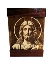 Jesus Christ - Son Of God Wood Art - Christian Home Decor - HolyHearth picture