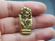 LORD OF MONKEY MINI THAI AMULET TALISMAN LUCKY RICH GOOD BUSINESS Hand Statue picture